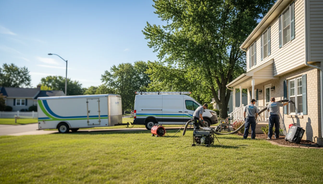 Flooded Basement Restoration And Cleanup With Repair in Perry, IA near me
